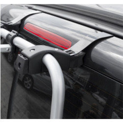 Porte-vélos sur Coffre / Hayon 3 vélos pour Vw Transporter T6 - Menabo Shadow T6 (2)