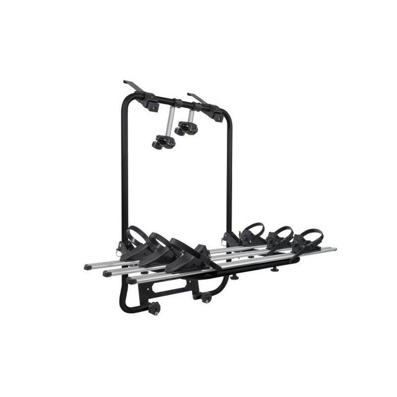 Porte-vélos sur Coffre / Hayon 3 vélos pour Vw Transporter T5 - Menabo Shadow Black T5 (1)