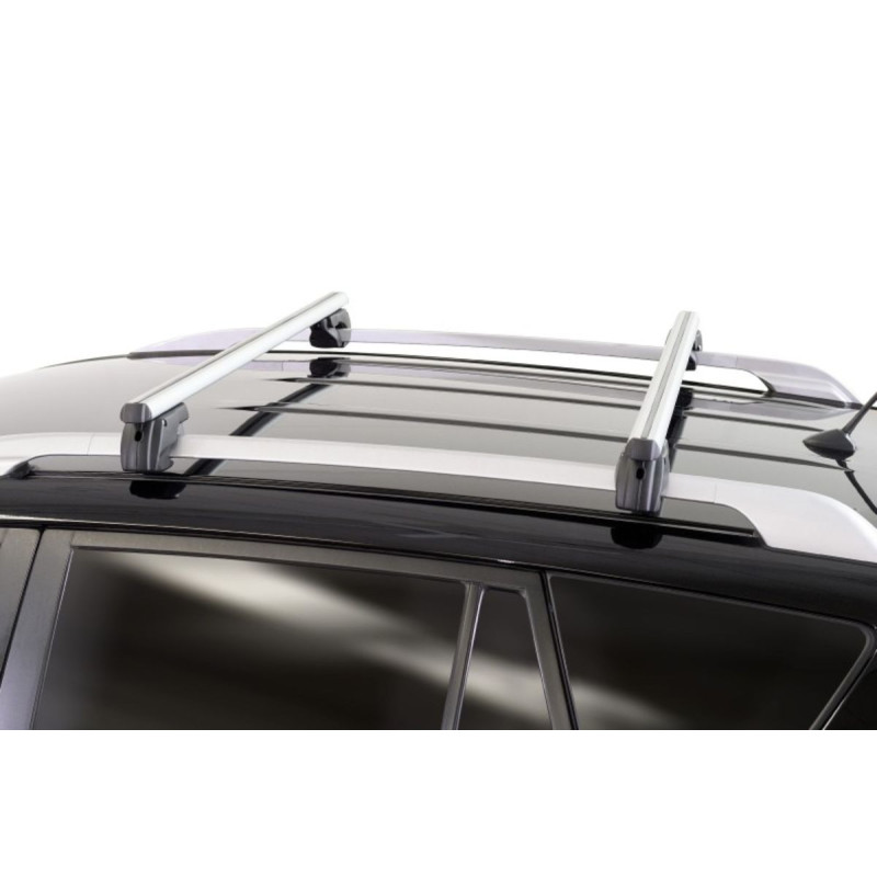 Barres de toit Aluminium pour MG MG5  à partir de 2021 - avec Barres Longitudinales