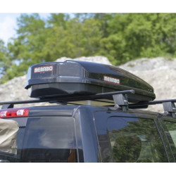 Coffre de toit 330L MENABO SATELLITE 330 Noir Brillant (3)