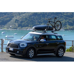 Porte-velo sur toit en acier et aluminium  1 velo / Menabo Pro Tour (2)