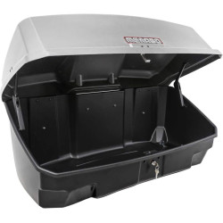 Coffre sur Attelage 300L Universel - Charge max 30 Kgs - Menabo Nekkar Silver (2)