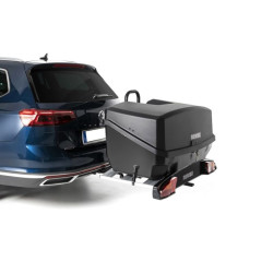 Porte-vélos 3 vélos + Coffre sur attelage 300L - Charge max 30 Kgs - Menabo Mizar + Alcor3