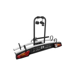 Porte-vélos sur Attelage / Plateforme 2 vélos Rabattable + Fixation Rapide - Menabo Merak "Q" Rapid