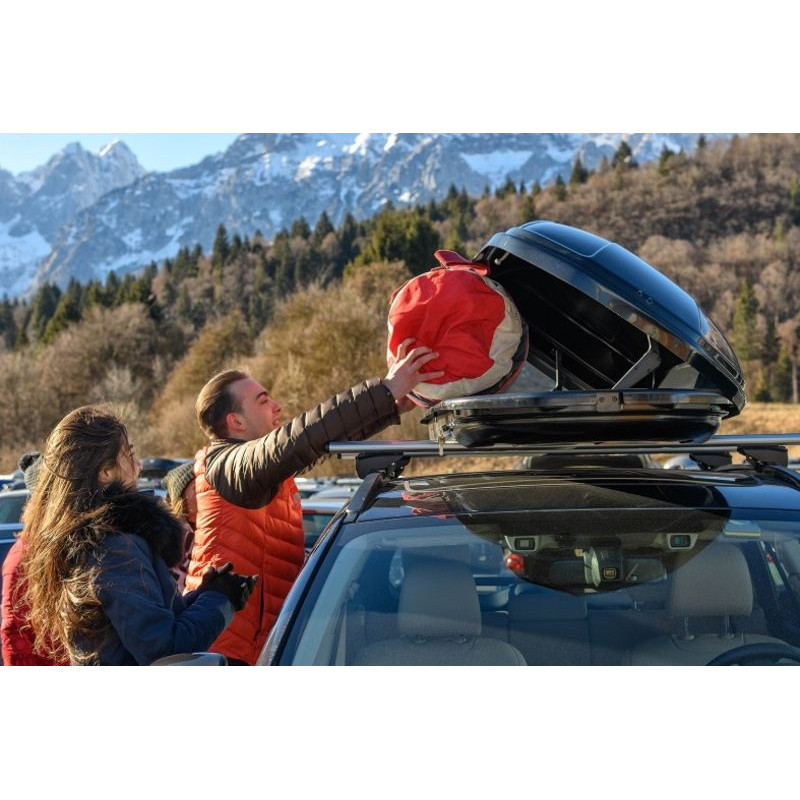 Coffre de toit 460L MENABO MANIA 460 DUO Noir-Brillant (2)