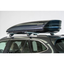 Coffre de toit 400L MENABO MANIA 400 Noir-Brillant