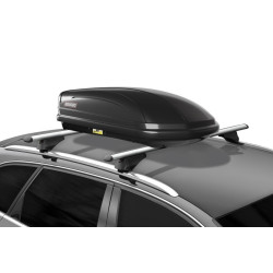 Coffre de toit 320L MENABO MANIA 320 Noir-Brillant