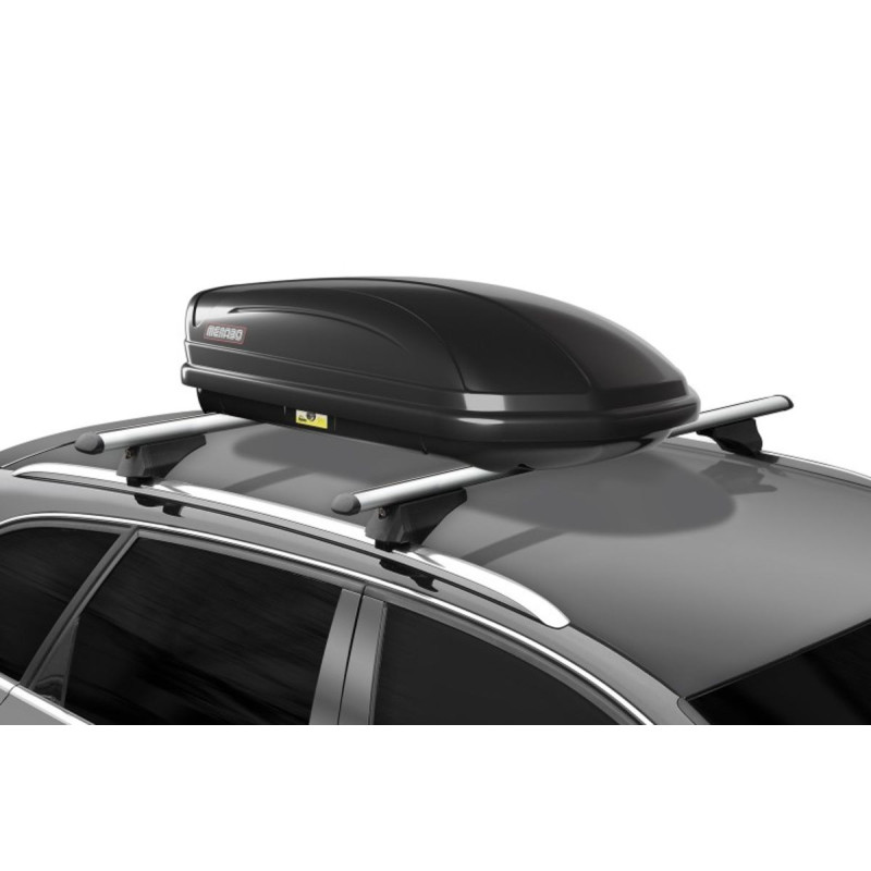 Coffre de toit 320L MENABO MANIA 320 Noir-Brillant