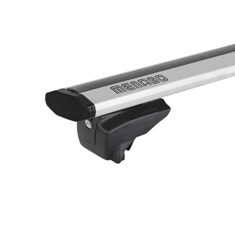 Barres de toit Profilées Aluminium pour Hyundai Santa Fe dès 2019 - avec Barres Longitudinales (2)