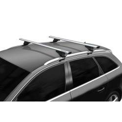 Barres de toit Profilées Aluminium pour Mini Countryman de 2010 à 2016 - avec Barres Longitudinales