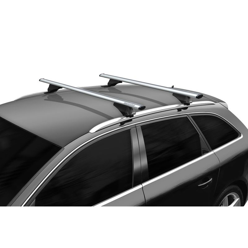 Barres de toit Profilées Aluminium pour Seat Arona dès 2017 - avec Barres Longitudinales (1)