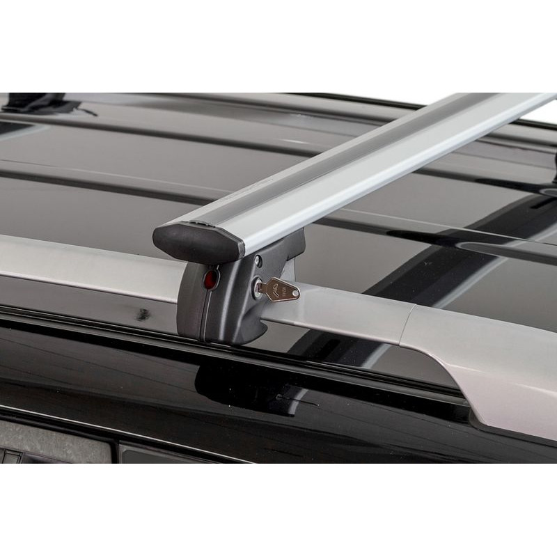 Barres de toit Profilées Aluminium pour Ford C-Max / Grand C-Max dès 2010 - avec Barres Longitudinales (4)