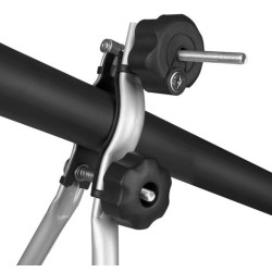 Porte-velo sur toit en acier 1 velo / Menabo Huggy Lock (2)