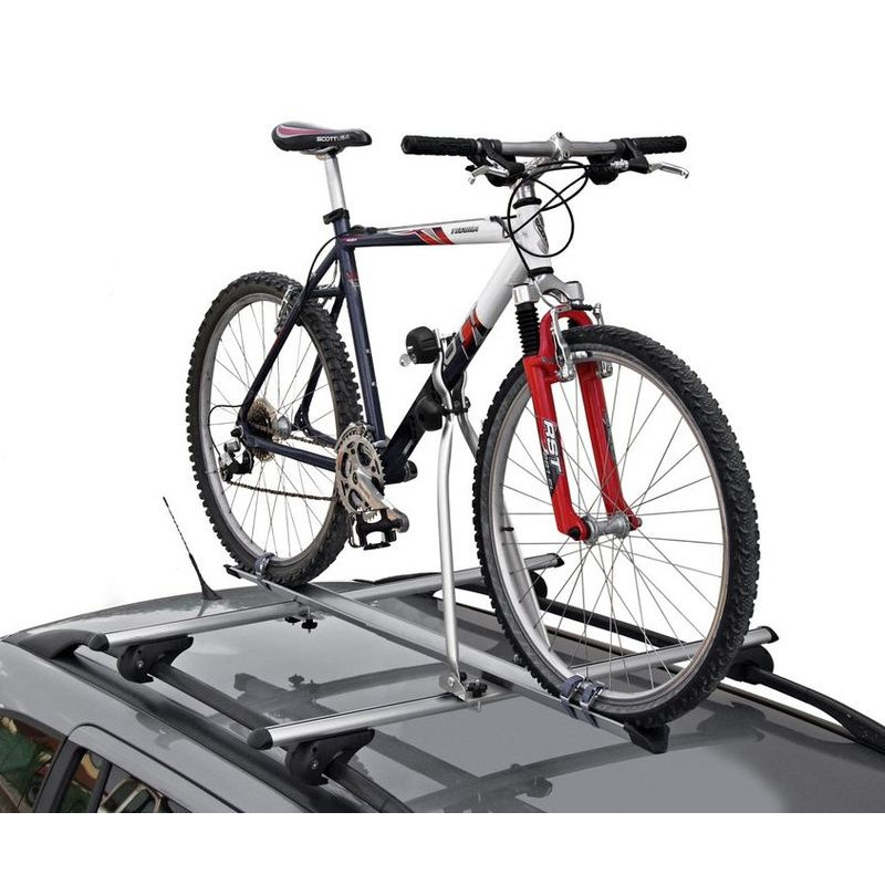 Porte-velo sur toit en acier 1 velo / Menabo Huggy Lock (3)