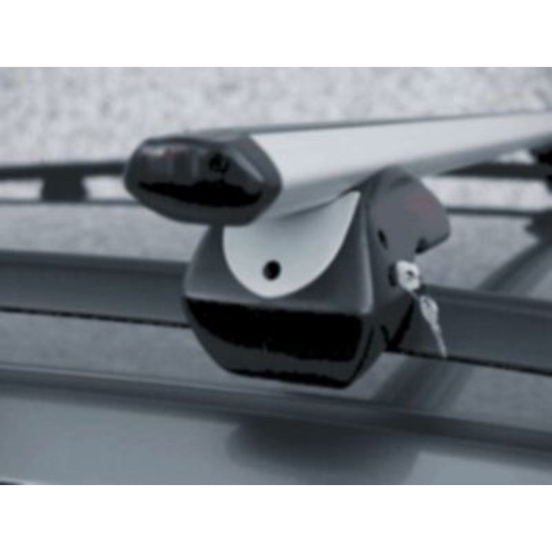 Barres de toit Aluminium pour Fiat Doblo dès 2010 y compris Maxi - avec Barres Longitudinales (2)