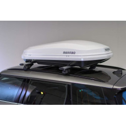 Coffre de toit 450L MENABO DIAMOND 450 Blanc-Brillant (4)