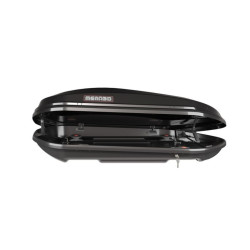 Coffre de toit 450L MENABO DIAMOND 450 Noir-Brillant (2)