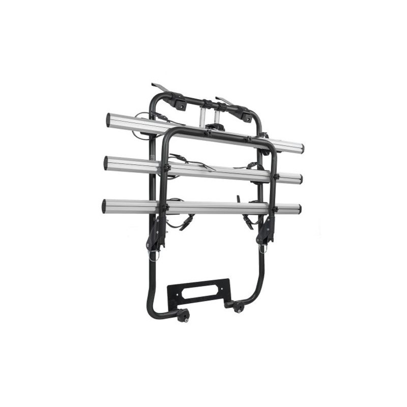 Porte-vélos sur Coffre / Hayon 3 vélos pour Vw  Caddy de 2015 à 2020 - Menabo Shadow Black Caddy (3)