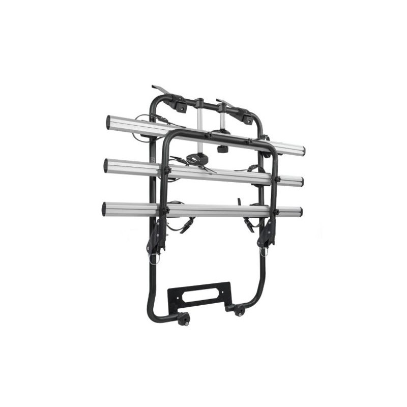 Porte-vélos sur Coffre / Hayon 3 vélos pour Vw  Caddy dès 2021 - Menabo Shadow Black Caddy 2.0 (2)