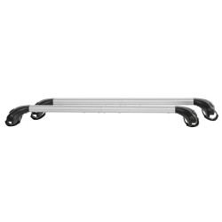 Barres de toit Aluminium pour Peugeot 2008 de 2013 à 2020 - avec Barres Longitudinales (2)