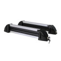 Porte-Skis sur Barres de Toit 4 Paires de Skis ou 2 Surfs - Menabo White Bear 4