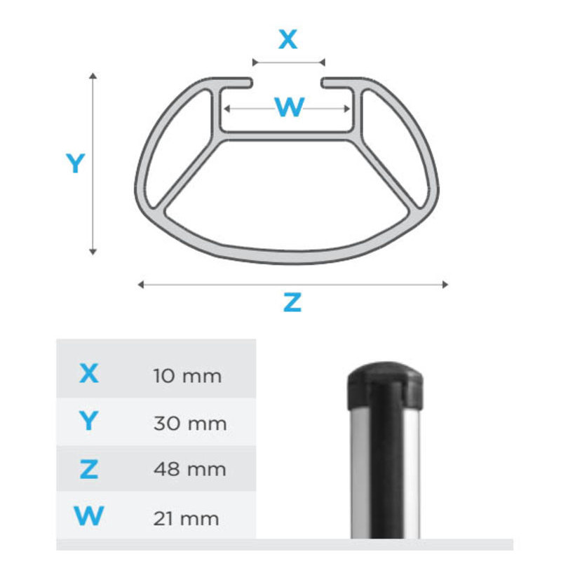 Barres de toit Acier pour Ford S-Max - 5 Portes - de 2006 à 2015 (2)