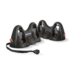 Porte-Skis Magnetique 2 Paires de Skis + 4 Bâtons - Menabo Himalaya