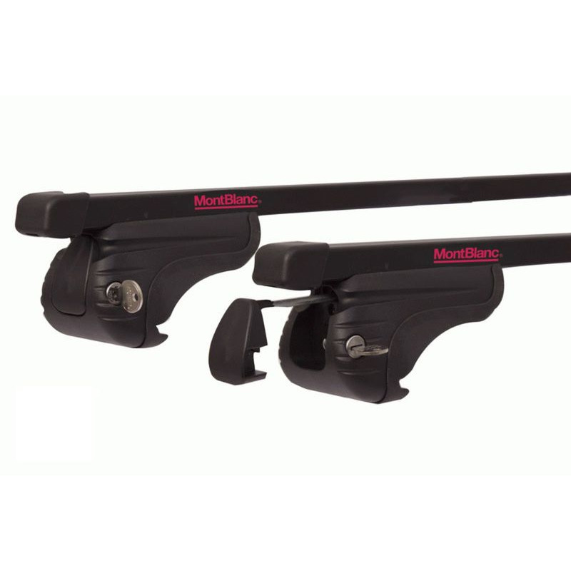 Barres de toit Acier pour Renault Laguna 2 Estate / Break de 2001 à 2007 - avec Barres Longitudinales (1)