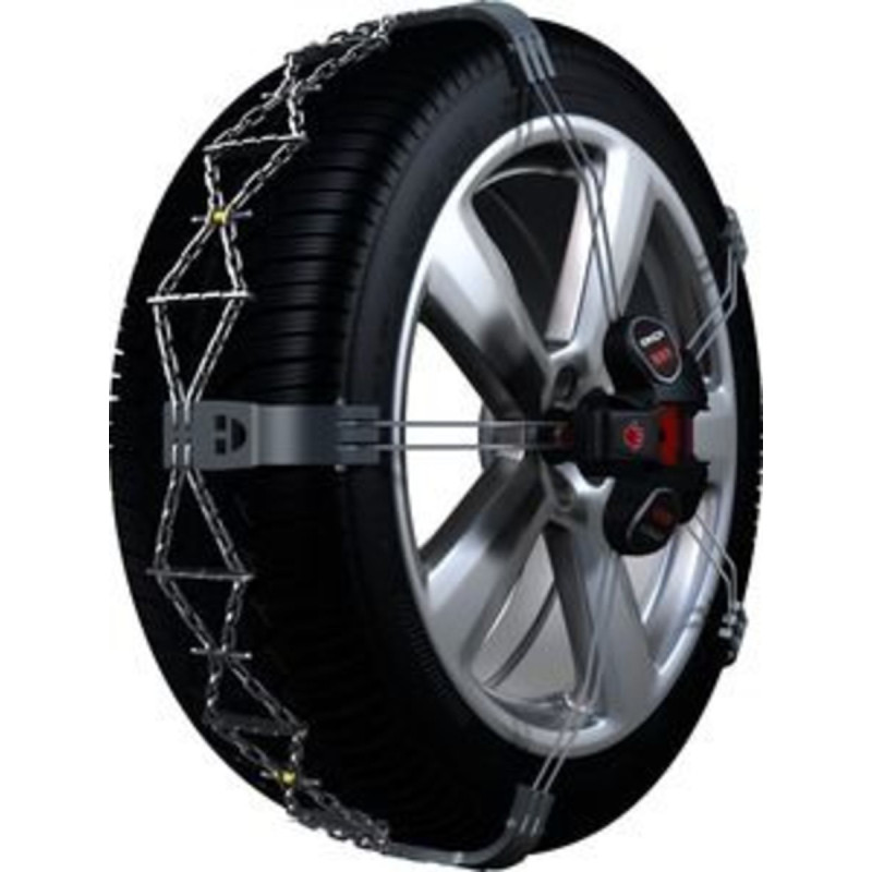 Chaînes à neige KÖNIG K-SUMMIT XXL K77 | Spécial -ZERO- encombrement | Taille: 235/65-19