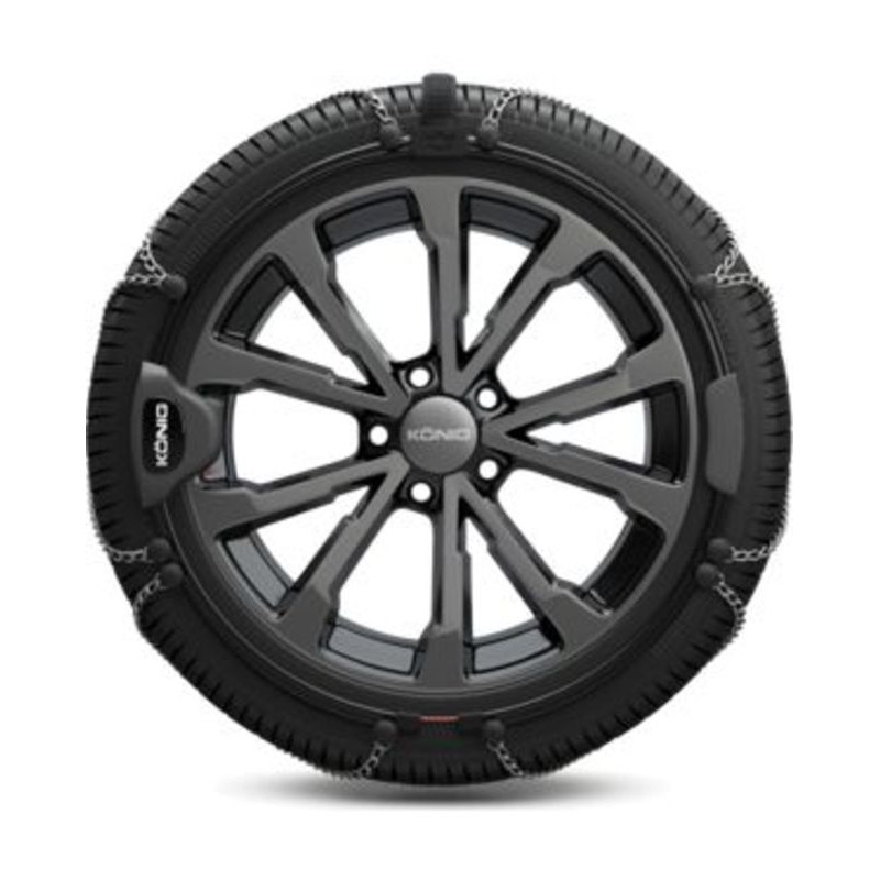 Chaînes à neige KÖNIG REFLEX CROSS n°251 | Taille: 245/60-18 | 100% dédiées aux SUV | Montage en 10s ! (2)