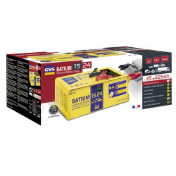 Chargeur automatique pour tous types de batteries Plomb (gel, liquide, AGM, VRLA) 6/12/24 V - GYS Batium 15.24 (2)