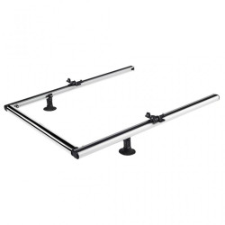 Rouleau extensible en aluminium pour barres de toit Cruz Alu Cargo