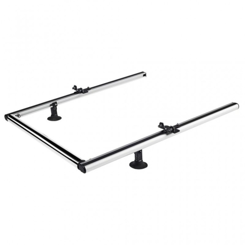 Rouleau extensible en aluminium pour barres de toit Cruz Alu Cargo