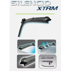 Jeu de 3 Balais Essuie Glace Avant/Arrière pour Hyundai I30 Berline Cw Break de 06/2007 à 03/2010 - Valeo X-TRM / Bosch (2)