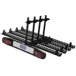 Porte-vélos sur attelage Rabattable pour 4 vélos - Cruz Stema 4