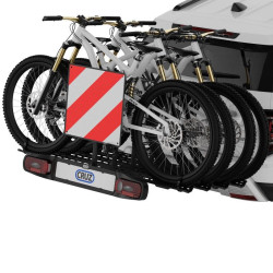 Porte-vélos sur attelage Rabattable pour 4 vélos - Cruz Stema 4 (3)
