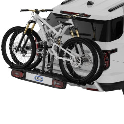 Porte-vélos sur attelage Rabattable pour 2 vélos - Cruz Stema 2 (3)