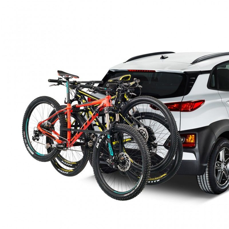 Porte-vélos sur attelage Suspendu Rabattable pour 3 vélos - Cruz Frame 3 (2)