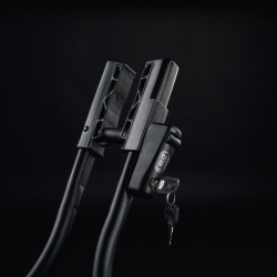 Porte-vélo 1 Vélo sur toit en Aluminium et acier - Cruz Race Dark (2)