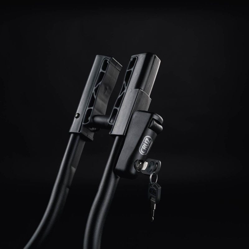 Porte-vélo 1 Vélo sur toit en Aluminium et acier - Cruz Race (2)