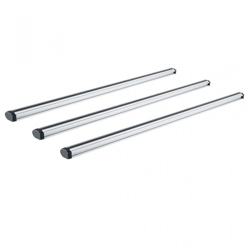 Jeu de 3 Barres de toit en aluminium pour Peugeot Partner 3 Long dès 09/2018 (2)