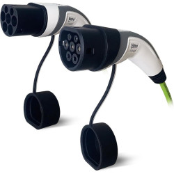Câble de Charge pour véhicules électriques ou Hybrides Rechargeables Type 2 vers Type 2 - 3,7kW - 10m - Valeo Ineez - 652108 (2)