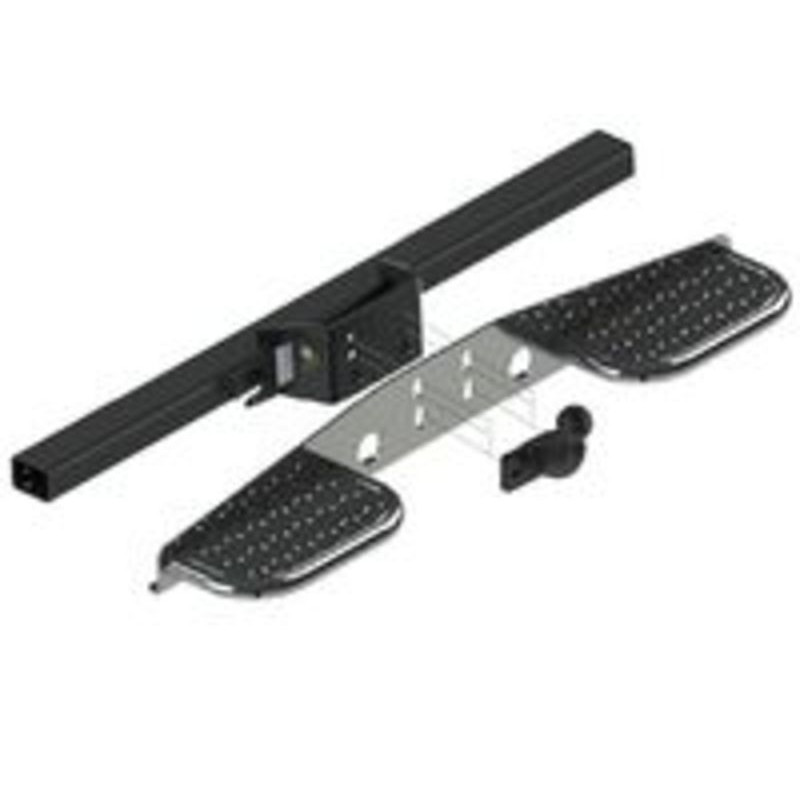 Marche-pied Universel Double appui pour Utilitaires - acier epoxy polyester (1)